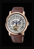 Rotonde de Cartier tourbillon chronographe monopoussoir