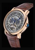 Rotonde de Cartier tourbillon chronographe monopoussoir