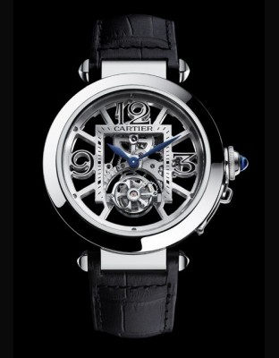 Pasha de Cartier tourbillon volant squelette