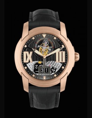 L-evolution Tourbillon Grande Date Réserve de Marche sur Masse Oscillante