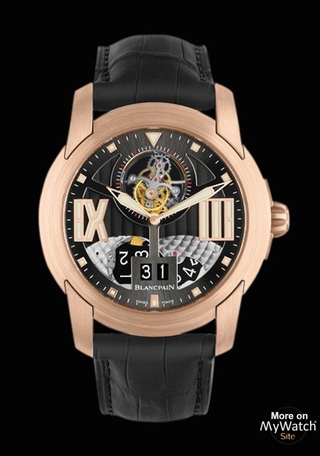 L-evolution Tourbillon Grande Date Réserve de Marche sur Masse Oscillante