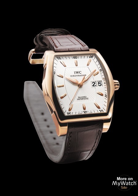 IWC Da Vinci Automatic Da Vinci IW452302 Or Rose Bracelet Croco