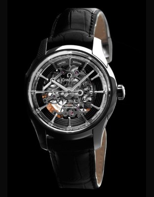 De Ville Hour Vision Co-Axial Skeleton Platinum Limited Edition