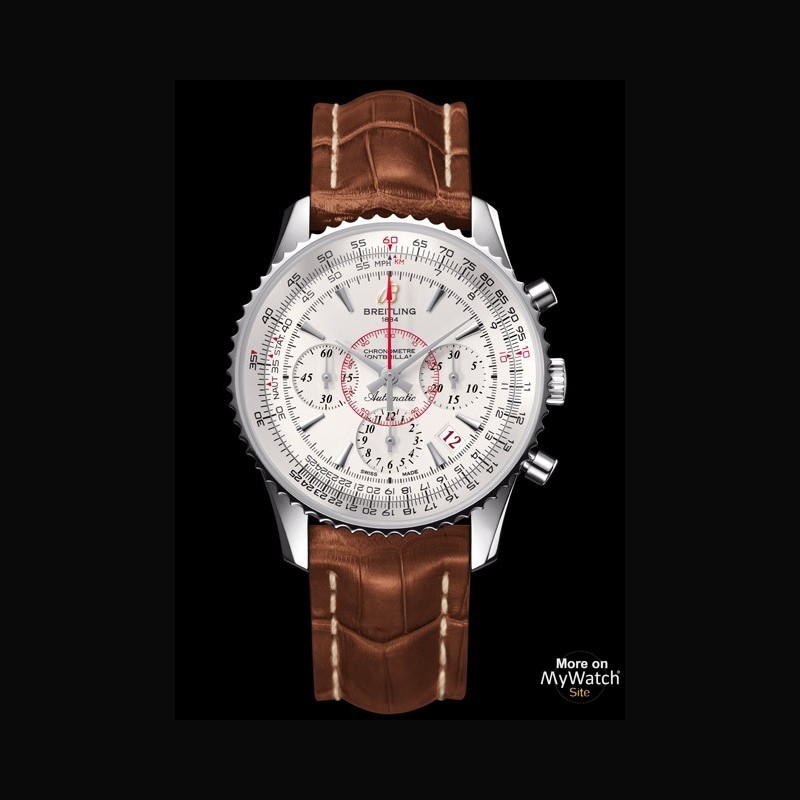 Breitling Montbrillant 01 Limited | Navitimer Acier - Bracelet Crocodile