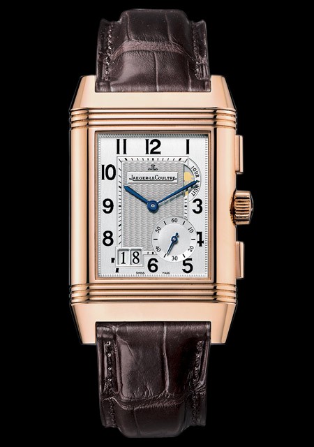 Jaeger-LeCoultre Reverso Grande GMT | Reverso Q3022420 Or Rose - Bracelet  Alligator