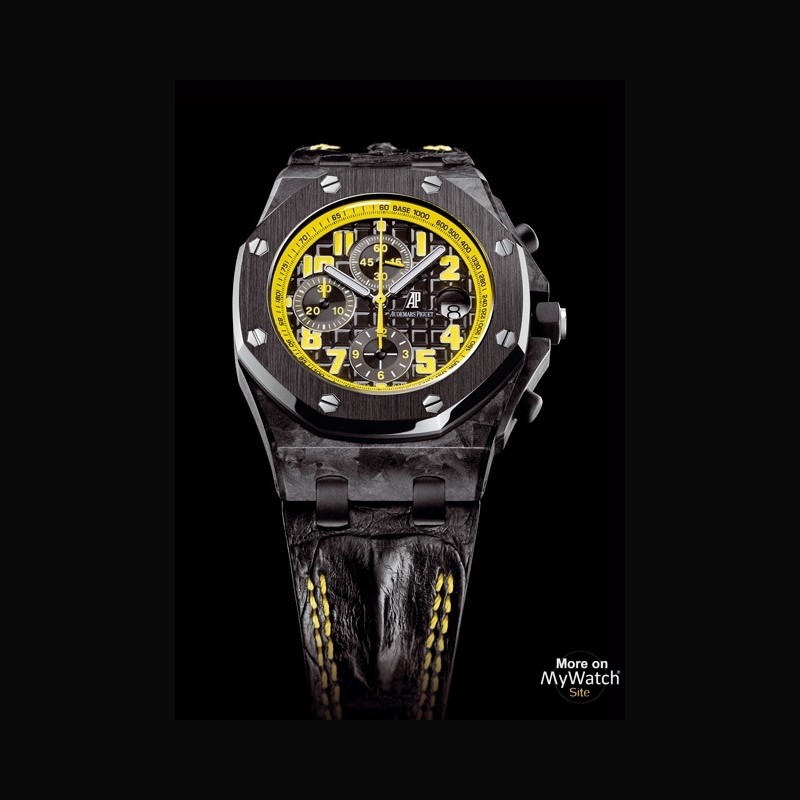 Audemars Piguet Chronographe Royal Oak Offshore Bumble Bee  Royal Oak  Offshore 26176FO.OO.D101CR.02 Carbone Forgé - Céramiq