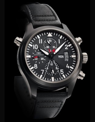 Montre d'Aviateur Double Chronographe Edition TOP GUN