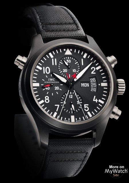 Montre d'Aviateur Double Chronographe Edition TOP GUN