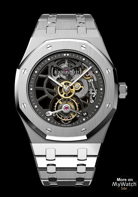 Tourbillon Royal Oak Extra-Plat Squelette Edition Limitée 40ème Anniversaire