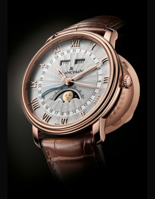 Villeret Phase de Lune Demi-Savonnette