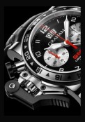 Chronofighter Oversize GMT Black Steel