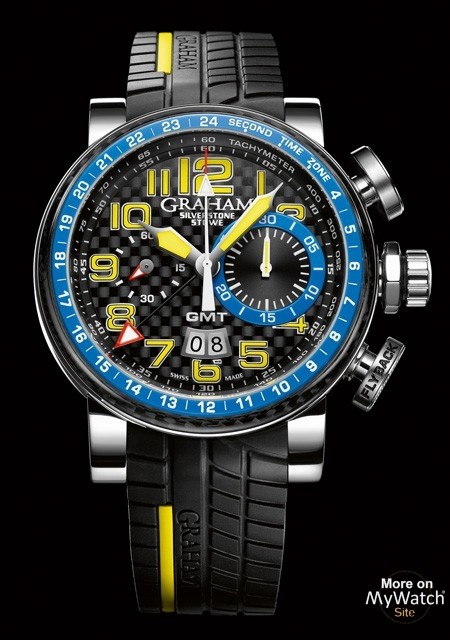 Silverstone Stowe GMT Blue & Yellow