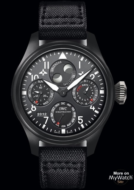 Grande Montre d'Aviateur Calendrier Perpétuel TOP GUN