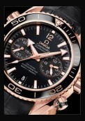 Seamaster Planet Ocean Ceragold Chronographe