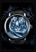 Rotonde de Cartier 42 mm Décor Tigre