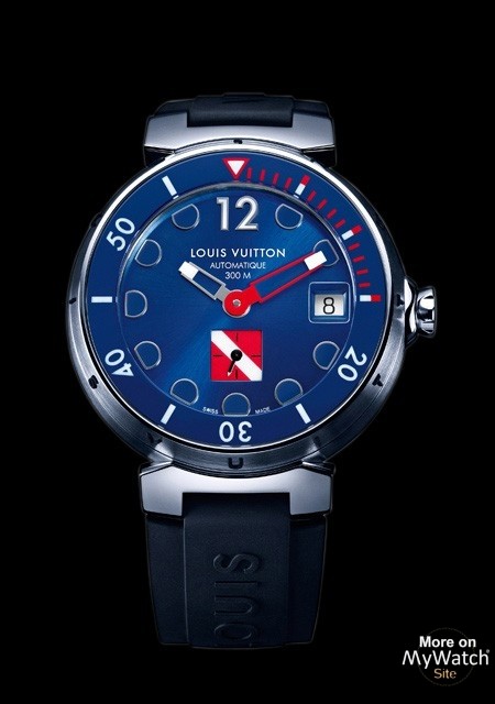 Tambour Diving II Bleu