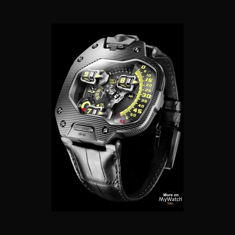 Urwerk UR-110 ST  110 Titane - Acier Traité AlTiN