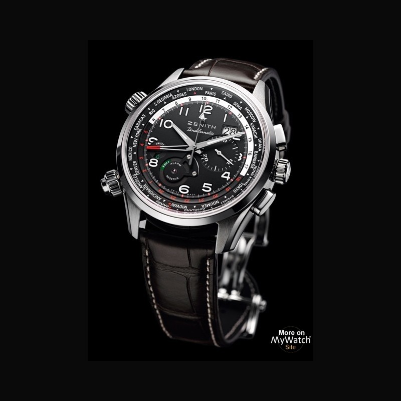 Zenith Pilot Doublematic Pilot 03.2400.4046 21.C721 Acier