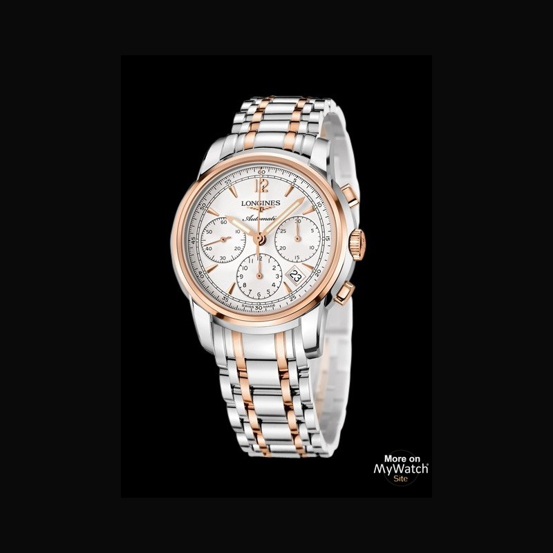 Longines The Longines Saint-Imier  The Longines Saint-Imier Collection  L2.763.5.52.7 Acier - Or Rose