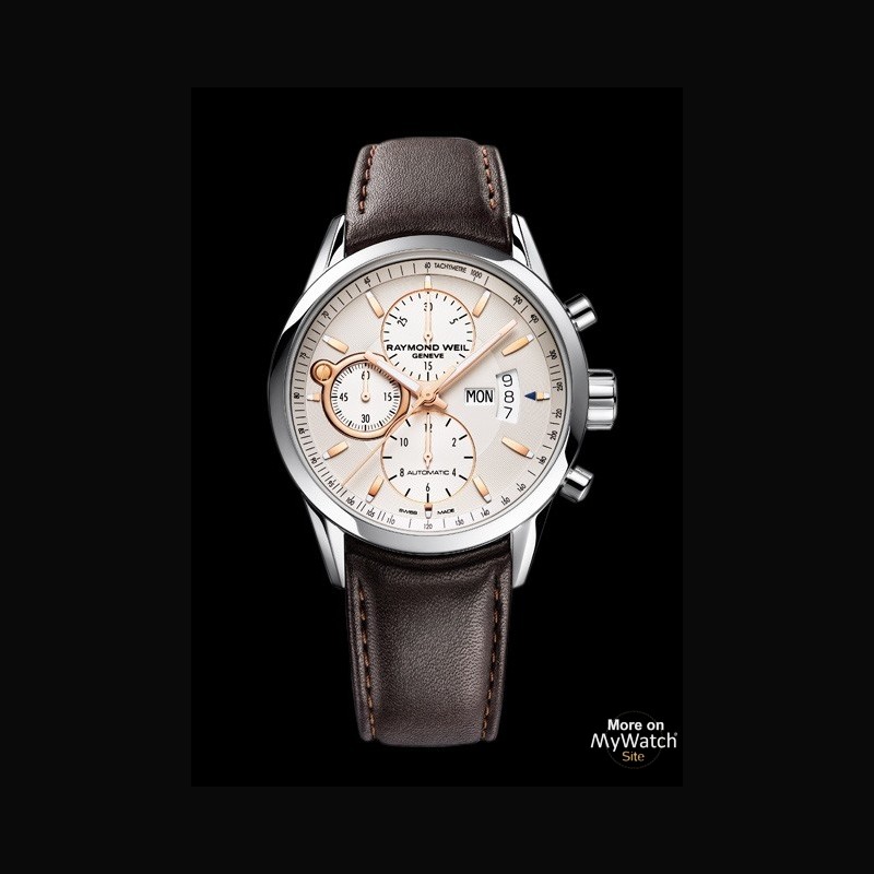 Raymond Weil Freelancer Steel & Rose Gold Class