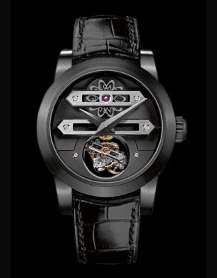 Tourbillon Bi-Axial Titane DLC