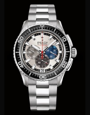 El Primero Stratos FlyBack Stricking 10th Tribute to Felix Baumgartner