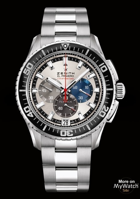 El Primero Stratos FlyBack Stricking 10th Tribute to Felix Baumgartner