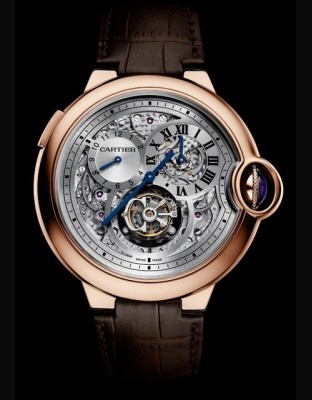 Ballon Bleu de Cartier tourbillon second fuseau double sautant