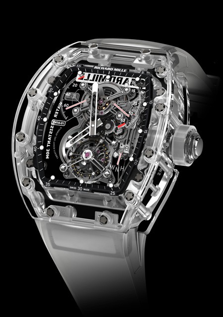 richard mille transparente