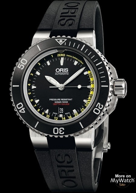 Oris Aquis Depth Gauge