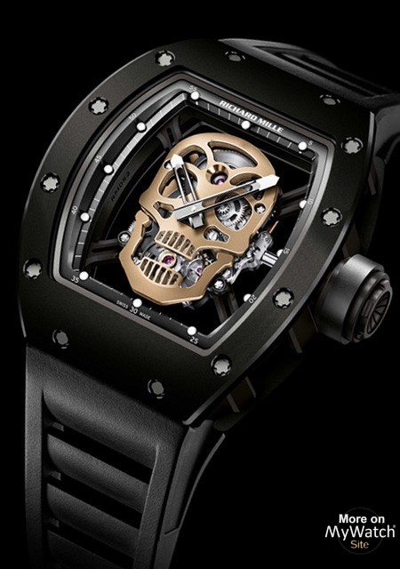 RM 52-01 Tourbillon Skull Nano Ceramique