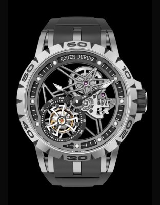 Excalibur Spider Tourbillon Volant Squelette