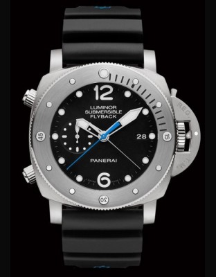 Luminor Submersible 1950 3 Days Chrono Flyback Automatic Titanio