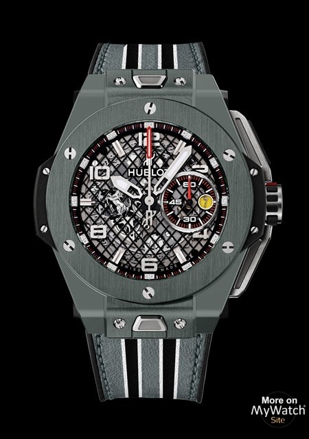 Big Bang Ferrari Grey Ceramic