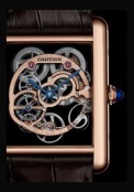 Tank Louis Cartier Squelette Saphir