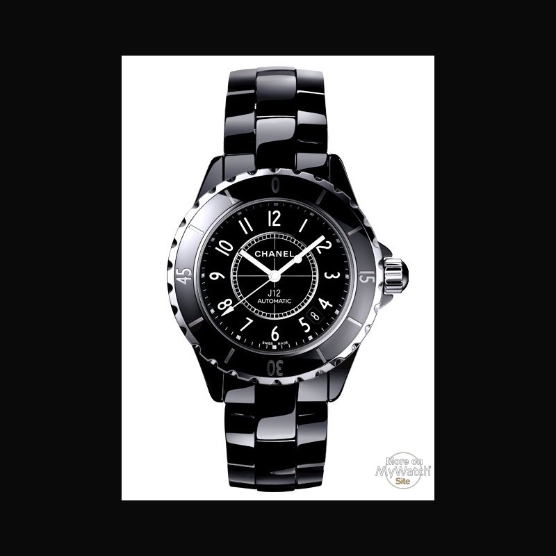 Chanel J12  J12 H0685 Céramique Noire - 38 mm