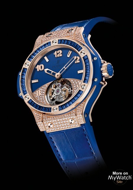 Big Bang Tutti Frutti Tourbillon Dark Blue Pavé