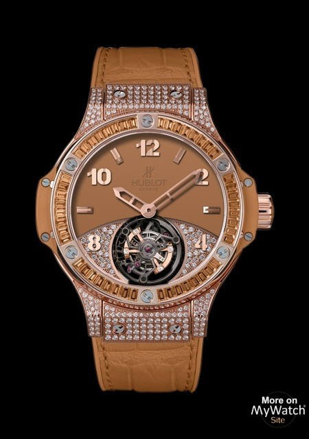 Big Bang Tutti Frutti Tourbillon Camel Pavé