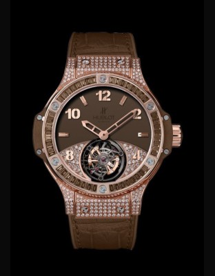 Big Bang Tutti Frutti Tourbillon Brown Pavé