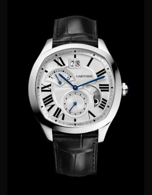 Drive de Cartier grande date, second fuseau rétrograde et indicateur jour/nuit