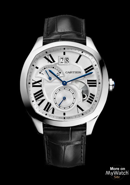 Drive de Cartier grande date, second fuseau rétrograde et indicateur jour/nuit