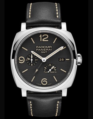 Radiomir 1940 3 Days GMT Power Reserve Automatic Acciaio