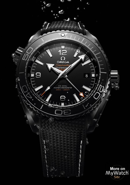 Seamaster Planet Ocean 600M Master Chronometer GMT Deep Black