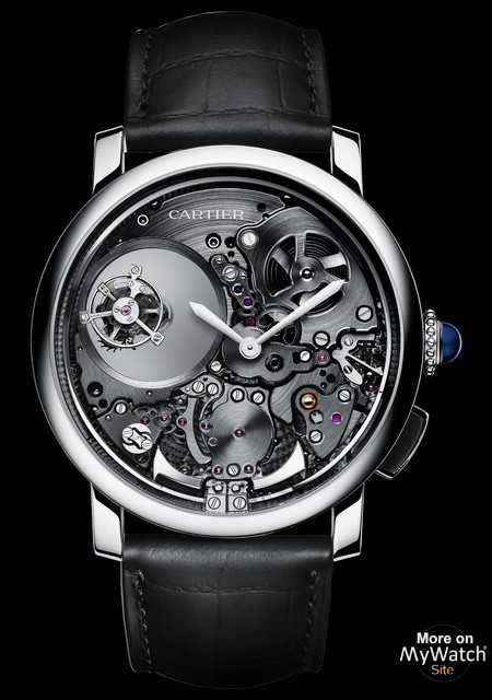 Rotonde de Cartier Répétition Minutes Double Tourbillon Mystérieux