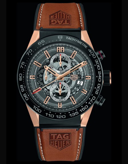 CARRERA Heuer Rose Gold