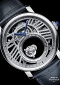 Rotonde de Cartier Double Tourbillon Mystérieux squelette