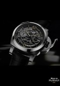 L'astronomo Luminor 1950 Tourbillon Moon phase, Equation of Time, GMT Titanio 50 mm