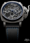 Lo Scienziato Luminor 1950 Tourbillon GMT Titanio 47 mm