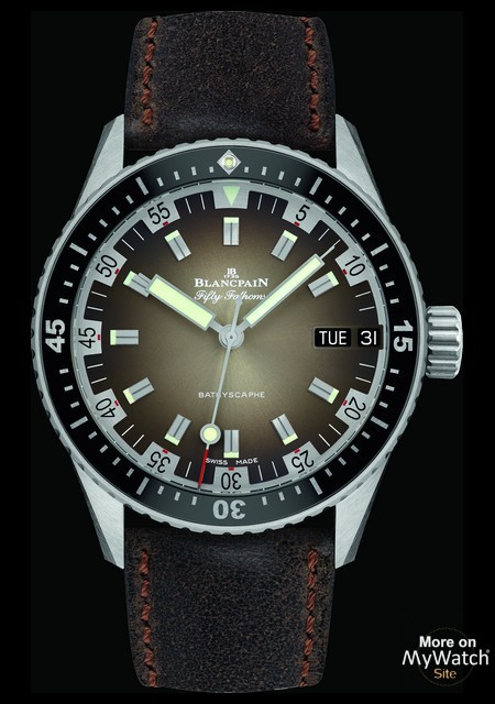 Fifty Fathoms Bathyscaphe Day Date 70s