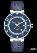 Tambour Moon GMT Blue, acier